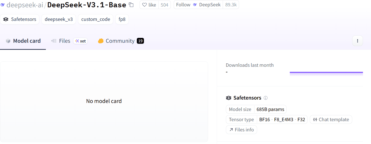 突然发布新模型 V3.1,DeepSeek 在下一盘什么棋? 突然发布新模型 V3.1,DeepSeek 在下一盘什么棋?